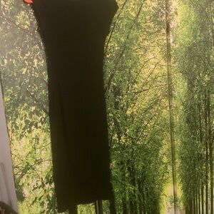 Black Bead Classic Black Dress